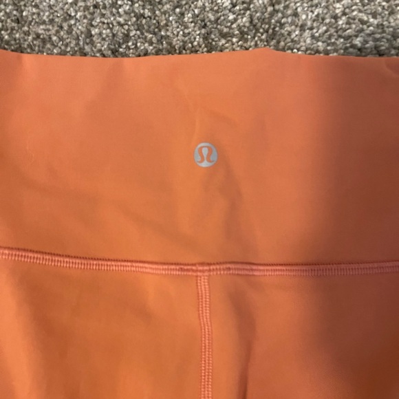 Lululemon Athletica Coral  Leggings - Picture 2 of 2